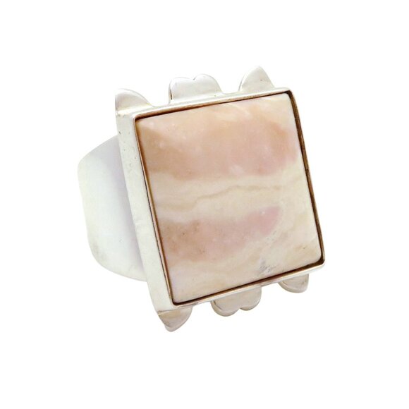Jay King DTR Sterling Silver Mine Finds Desert Rose Sunstone Ring Size 6.75 - Picture 1 of 11